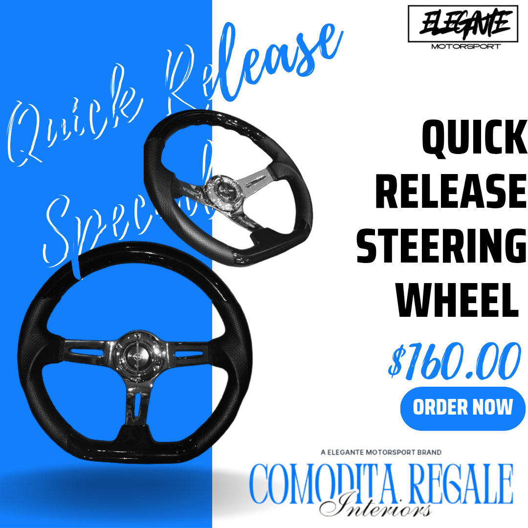 Quick Release Steering wheel