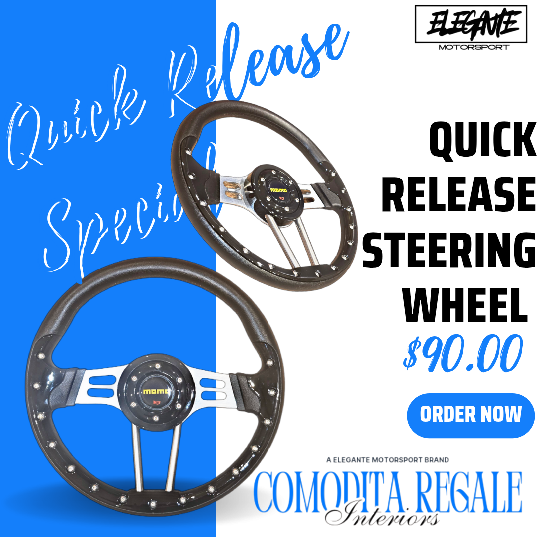 Quick Release Steering wheel