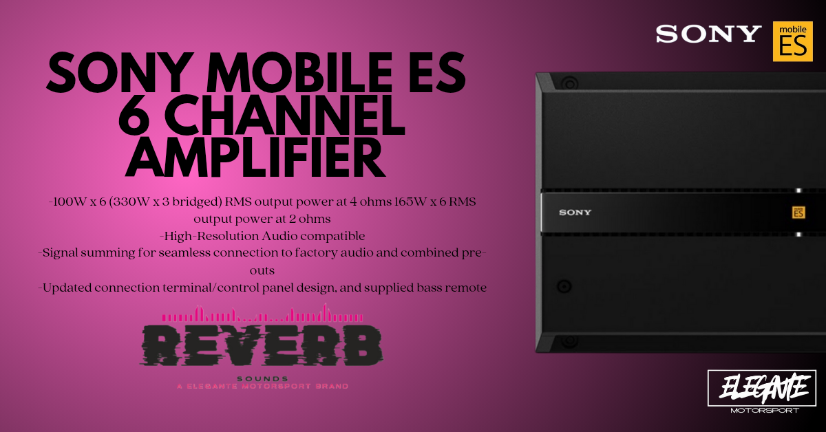 Sony Mobile ES 6-Channel Amplifier