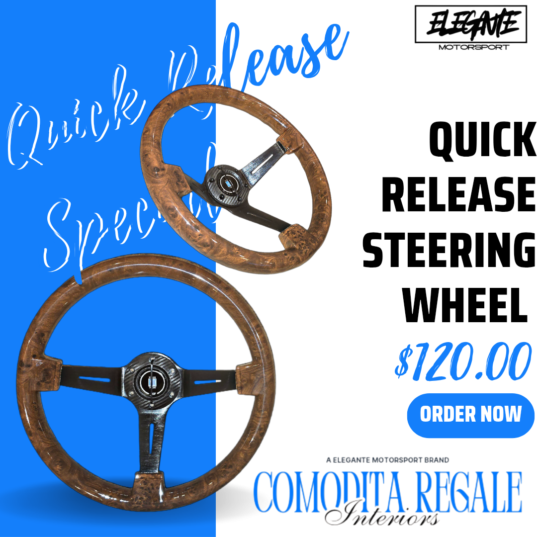 Quick Release Steering wheel