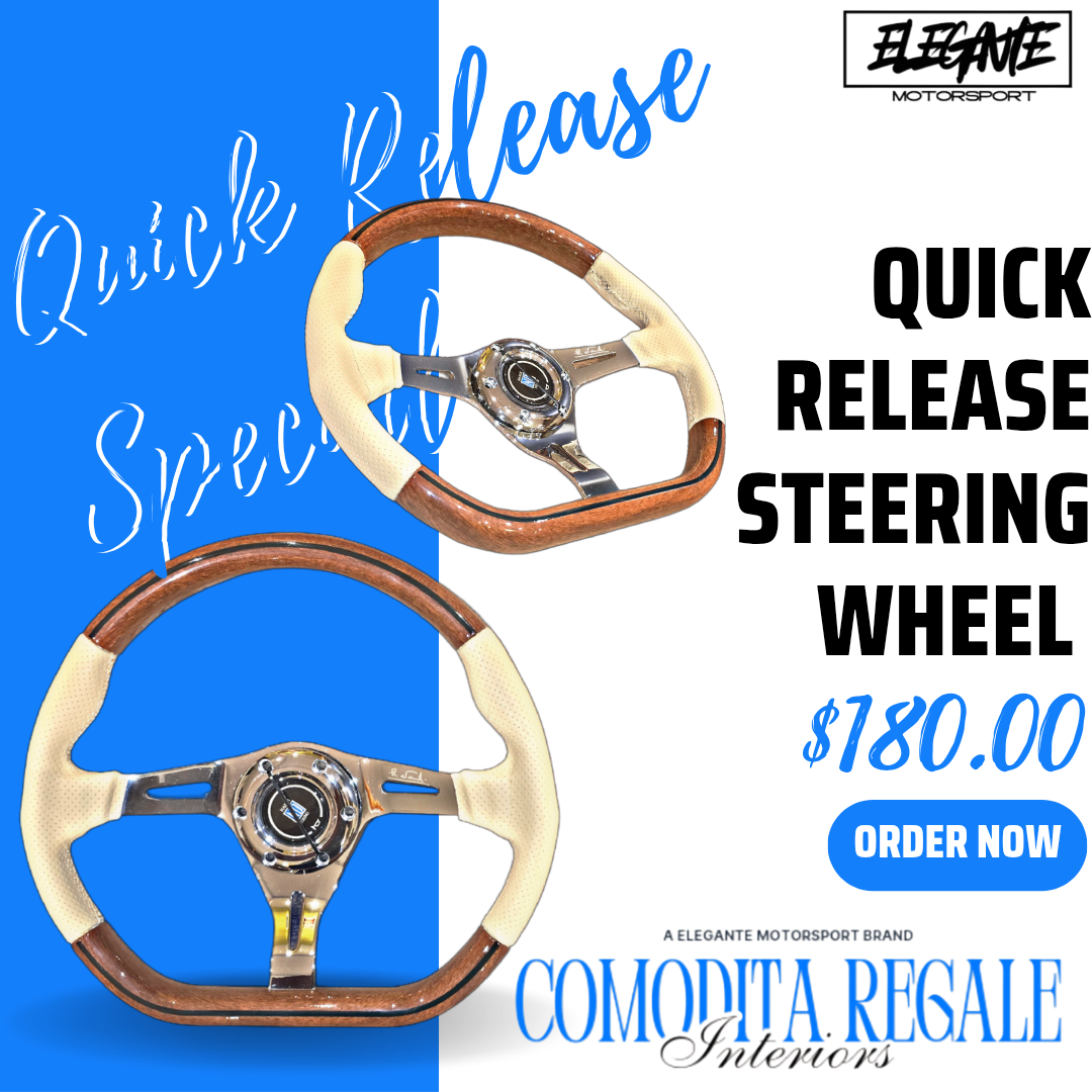 Quick Release Steering wheel