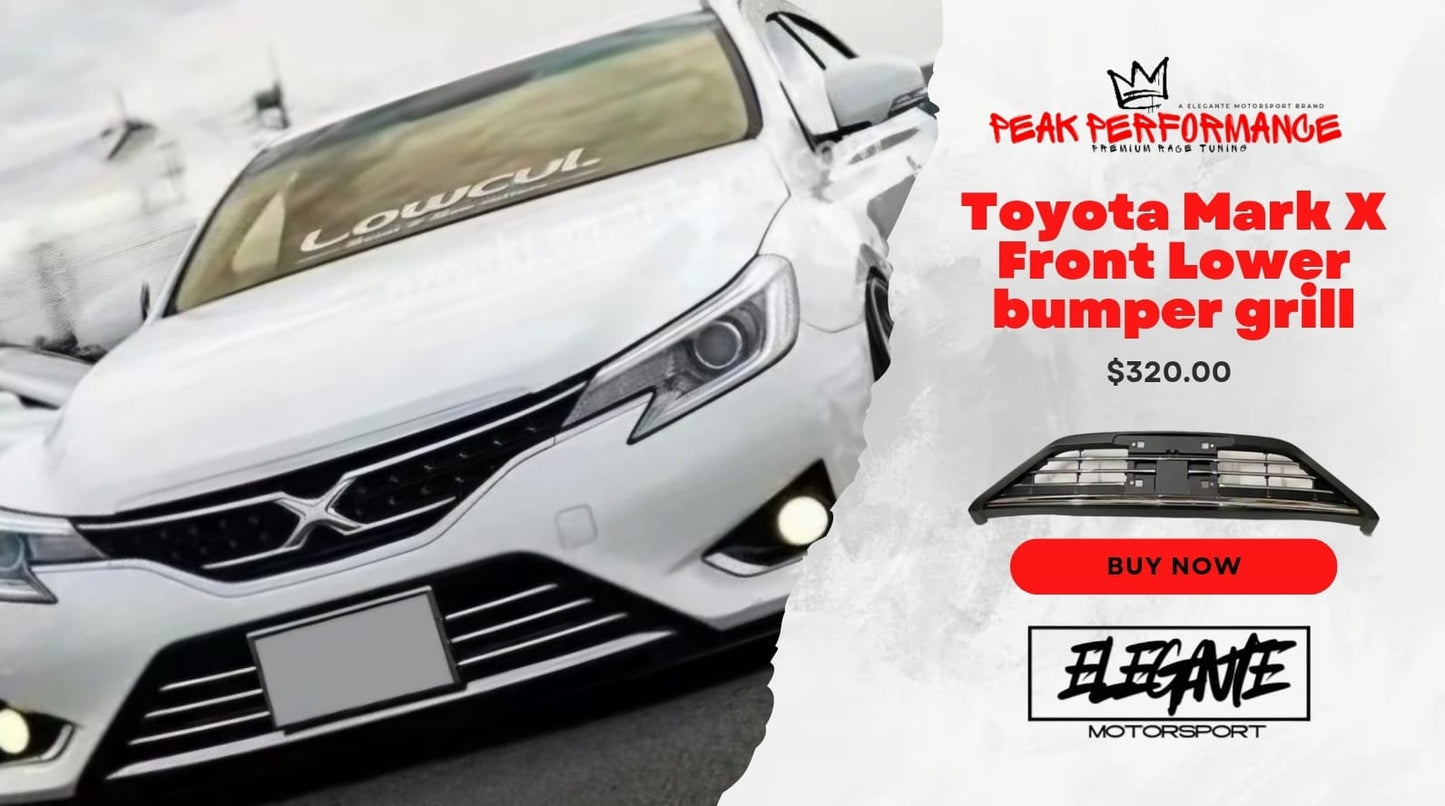 Toyota Mark X front lower bumper grill