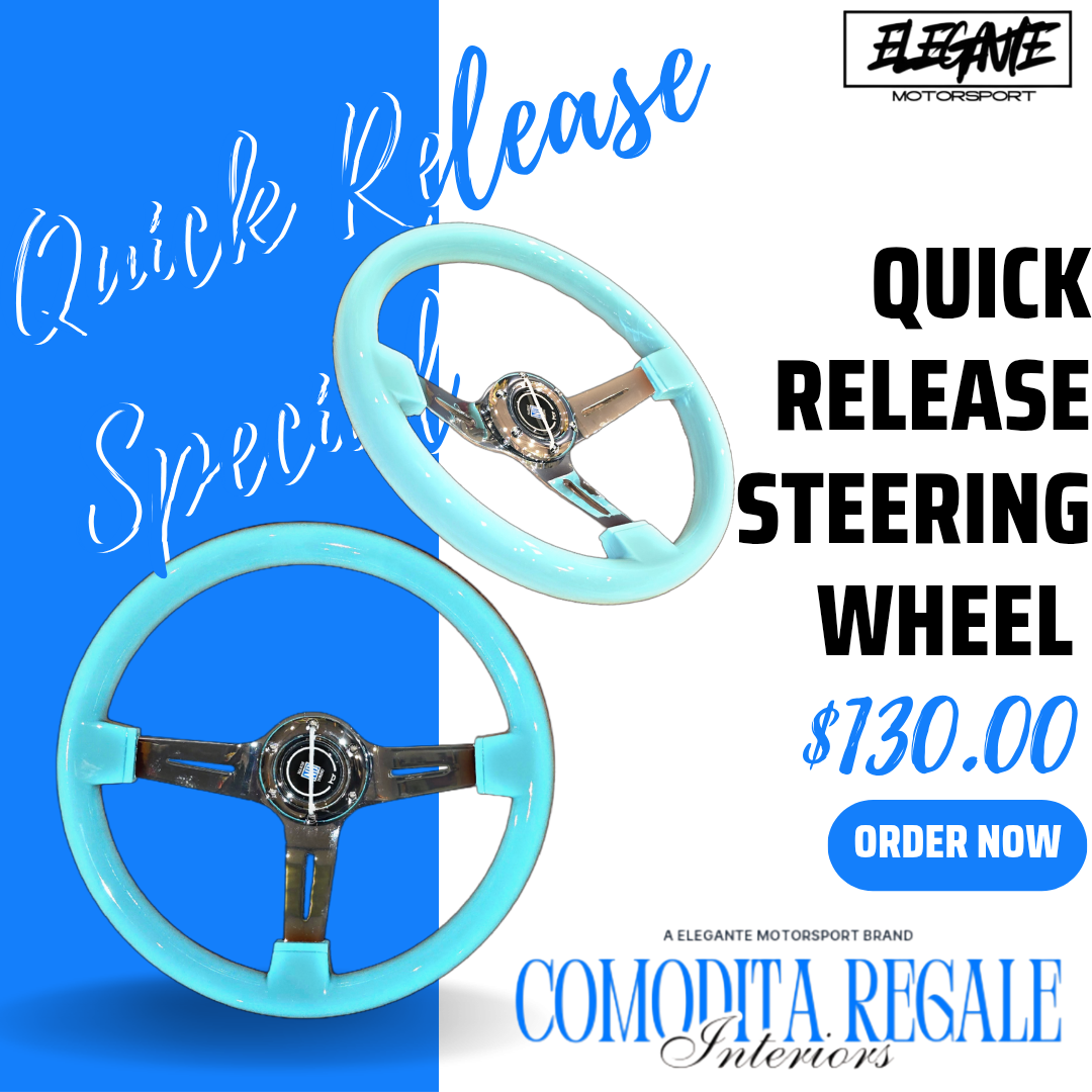 Quick Release Steering wheel