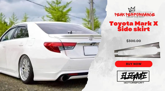 Toyota Mark X side skirts
