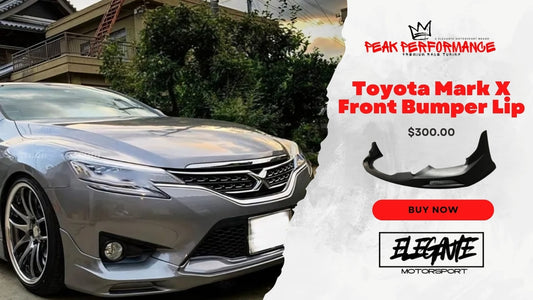 Toyota Mark X front bumper lip