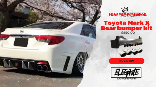 Toyota Mark X rear bumper kit